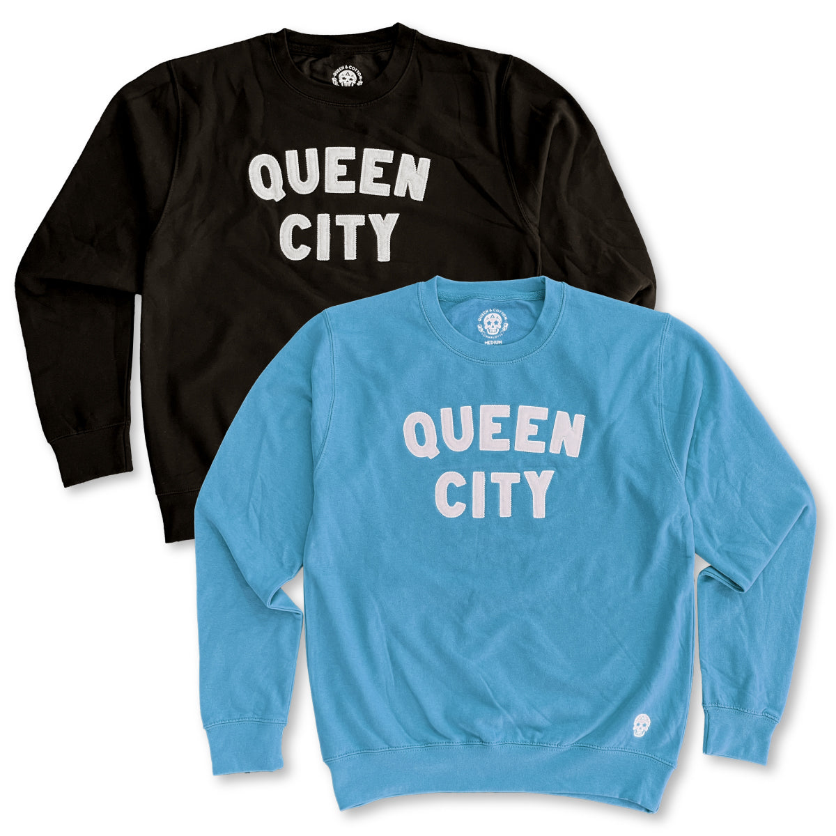 Queen City x Crew Neck Sweatshirt – Queen & Cotton