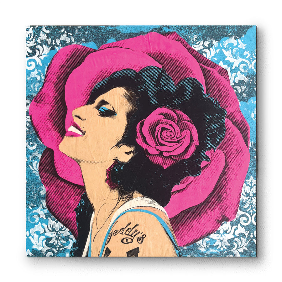 Amy Winehouse x Rose