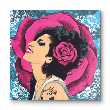 Amy Winehouse x Rose