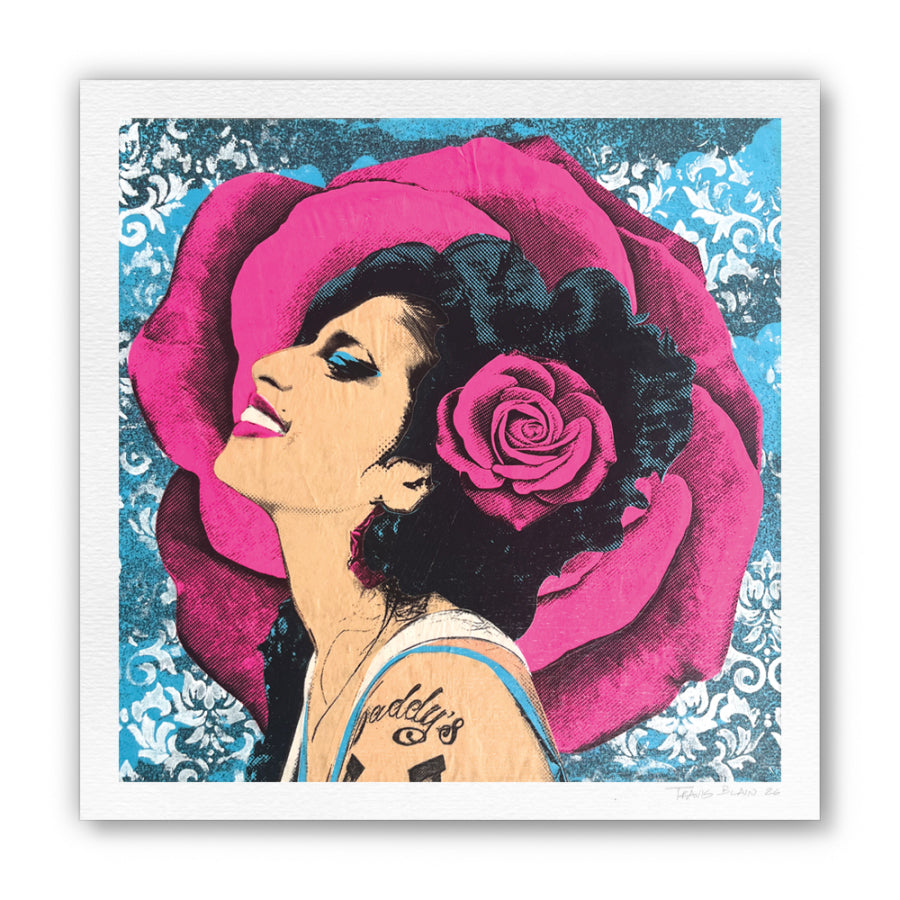 Amy Winehouse x Rose