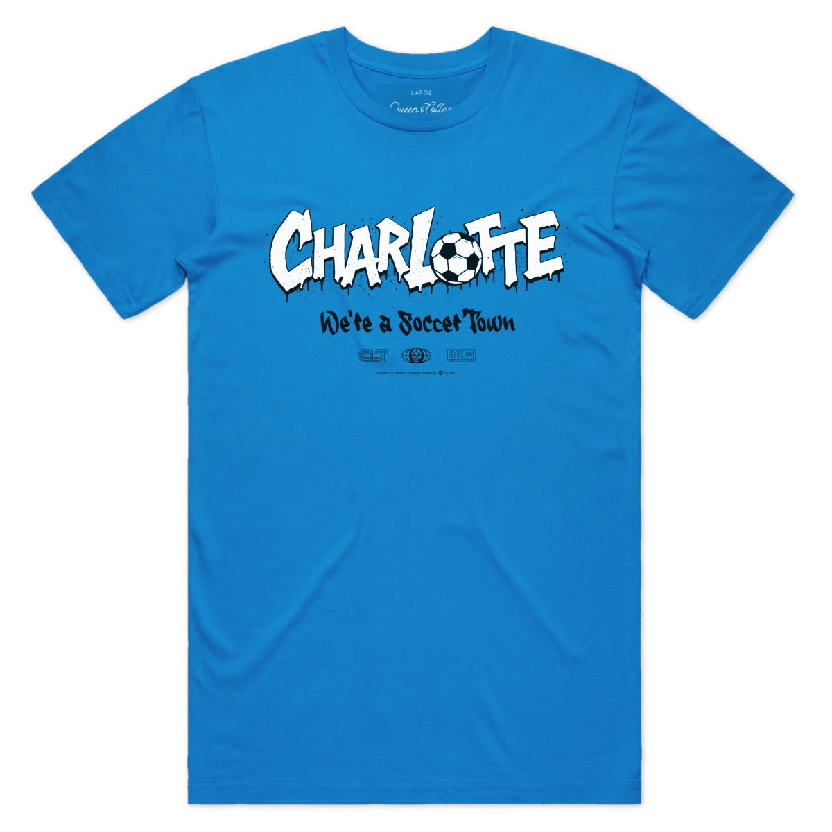 Charlotte Graffiti x Soccer Town x Blue