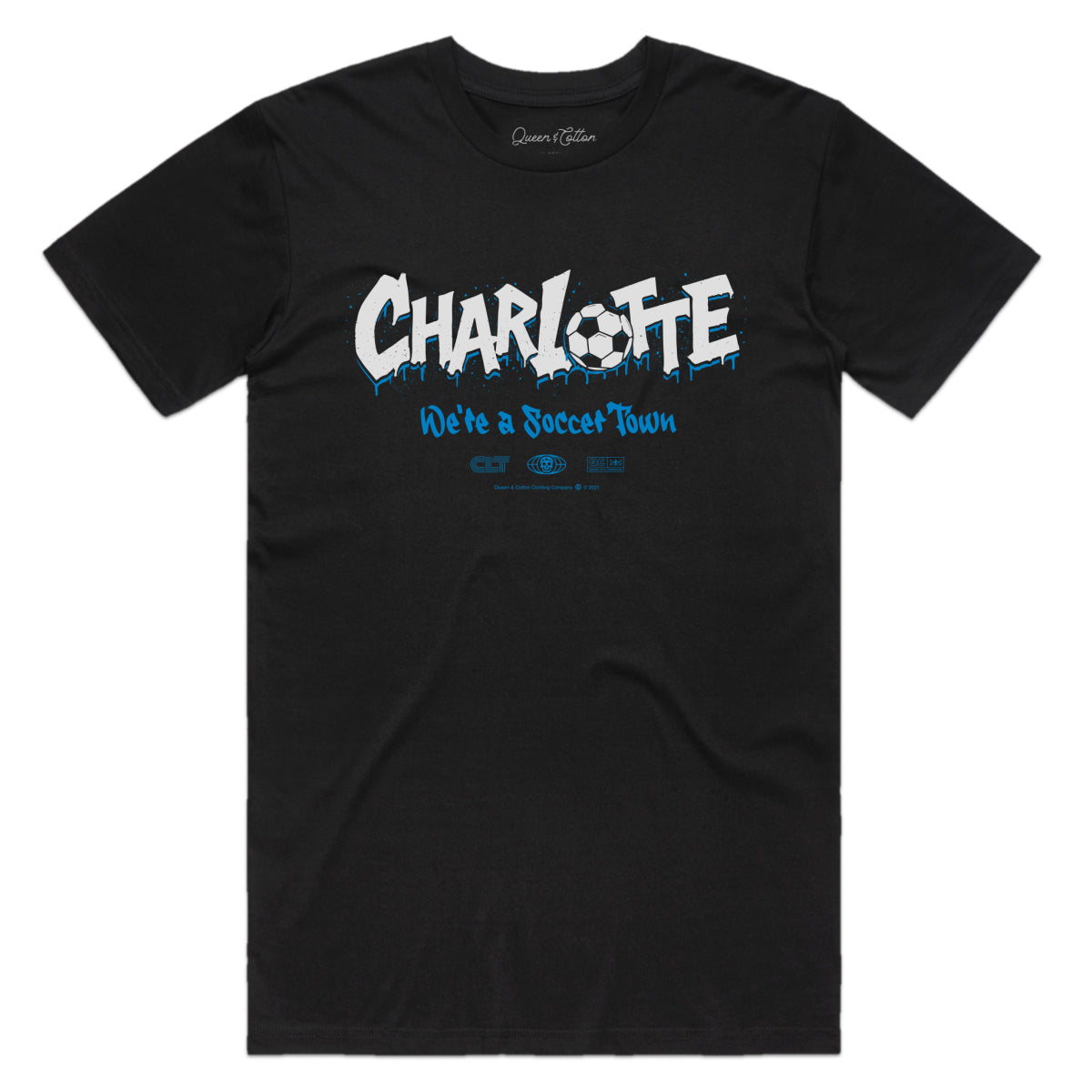 Charlotte Graffiti x Soccer Town x Black