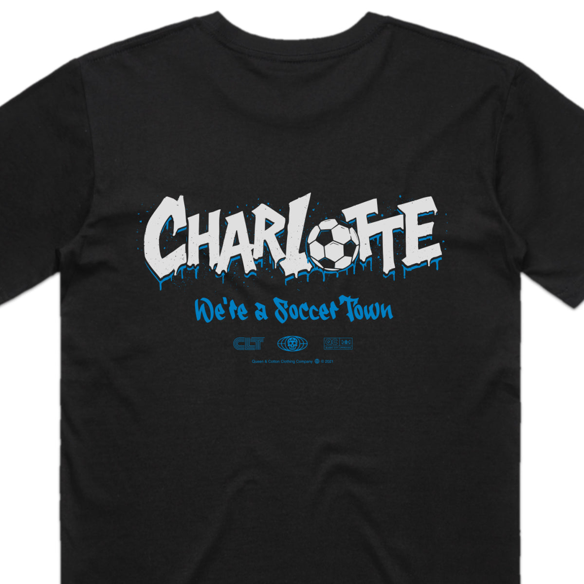 Charlotte Graffiti x Soccer Town x Black