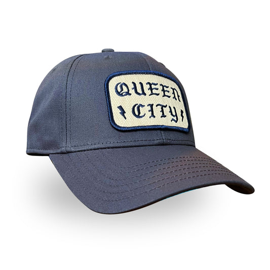 Queen City x Slate Blue x Snapback Hat