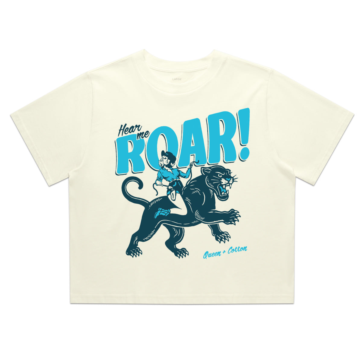 Hear Me Roar x Crop