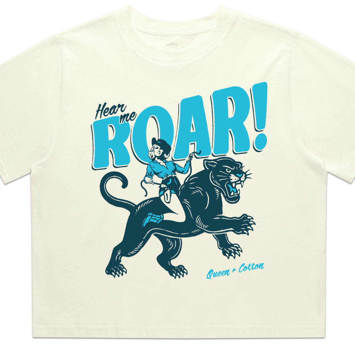 Hear Me Roar x Crop