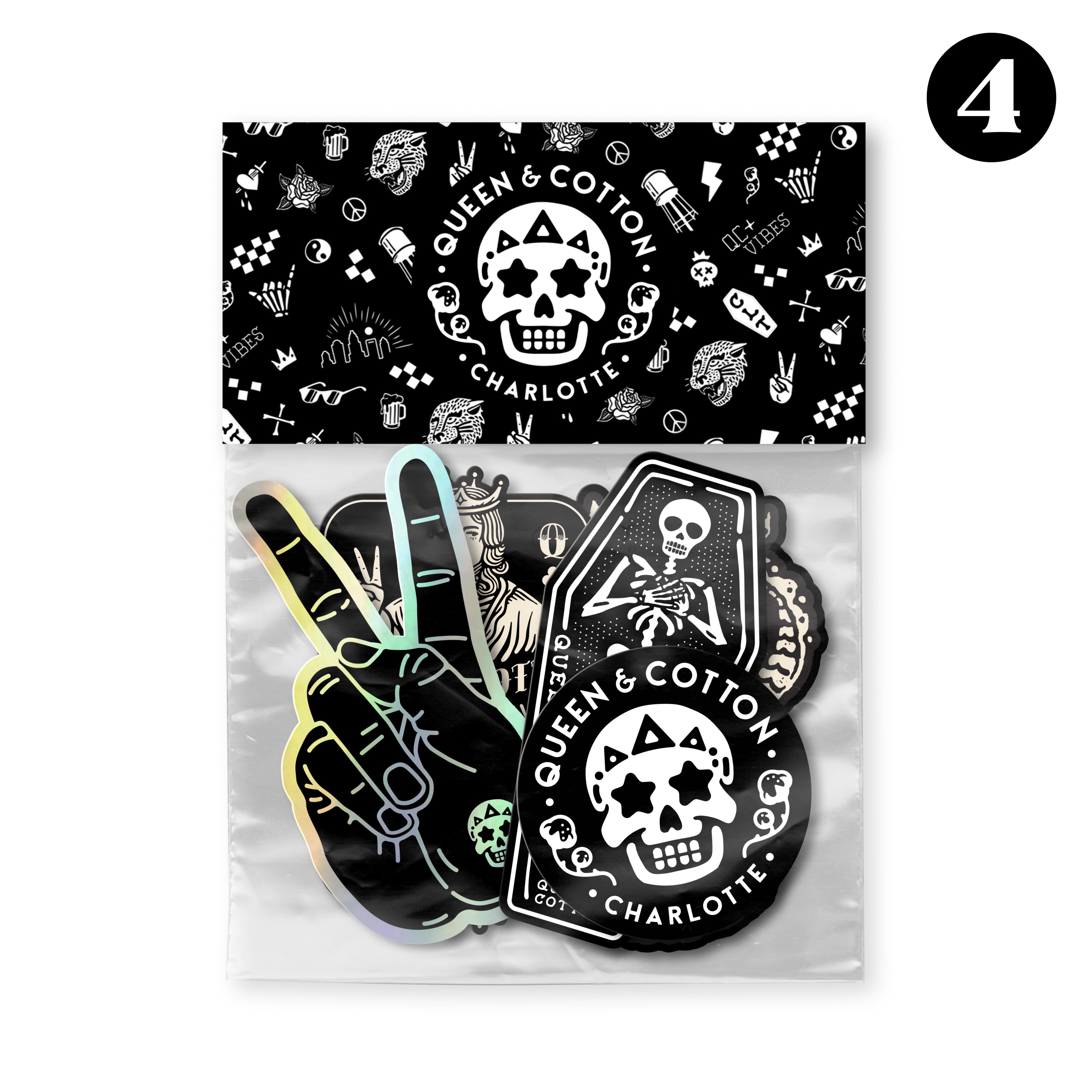 Sticker Pack 4 Sticker Pack #4 – Queen & Cotton
