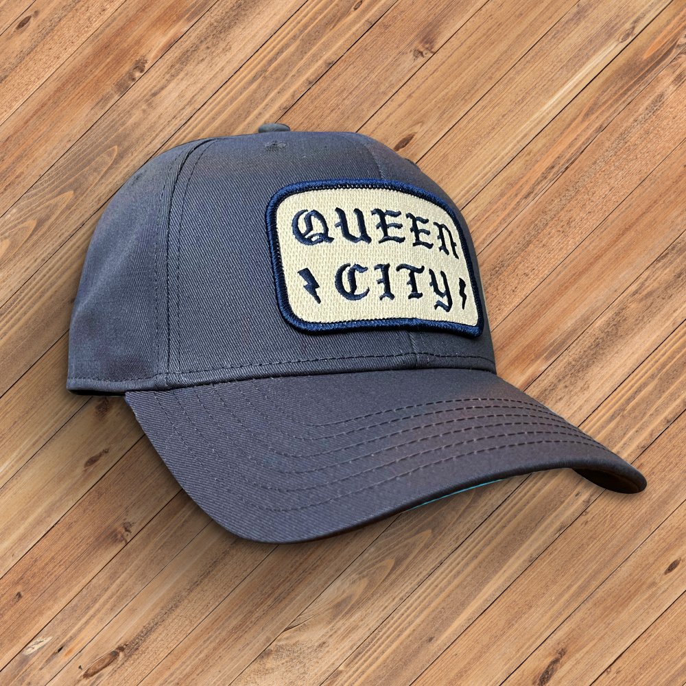 Queen City x Slate Blue x Snapback Hat